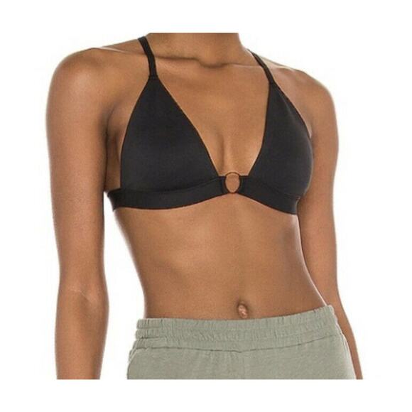 Free People Intimately Bra Oh Scuba Small Bralette Black Convertible Straps - Picture 1 of 10